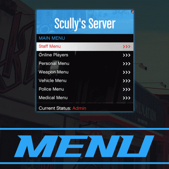 FiveM Admin Menu | vMenu Replacement FiveM Admin Menu | vMenu Replacement