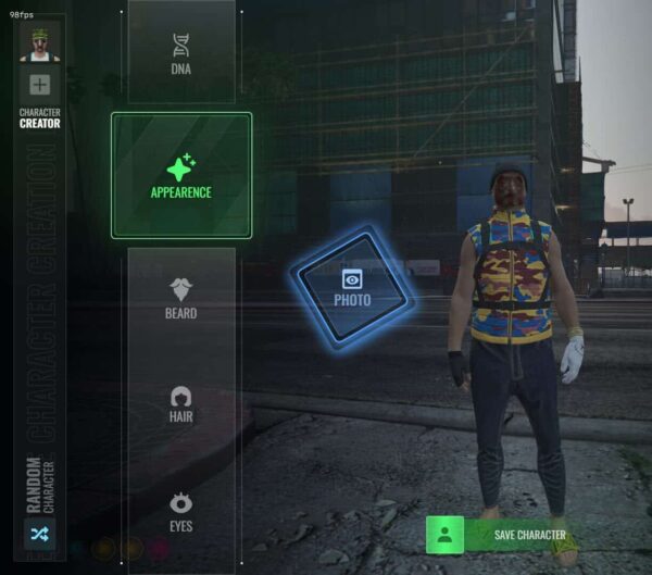 Advanced Clothing Menu Advanced Clothing Menu