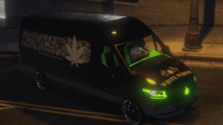 White Widow Job with Van