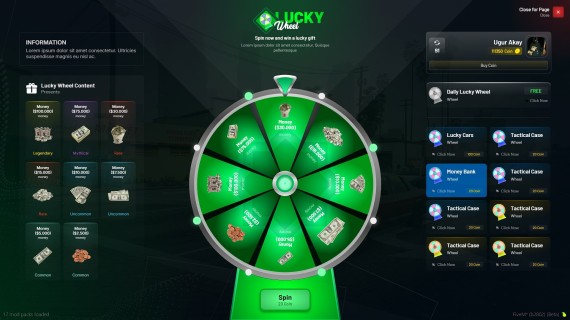 Advanced Lucky Wheel Advanced Lucky Wheel