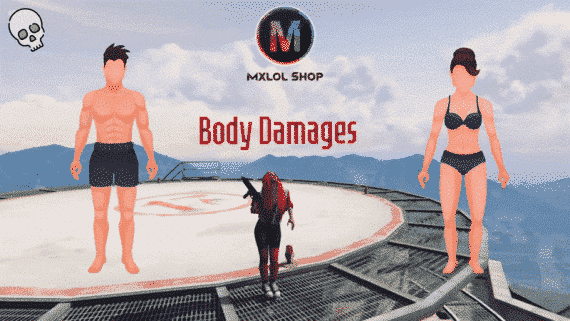 Body Damages UI V2 Body Damages UI V2