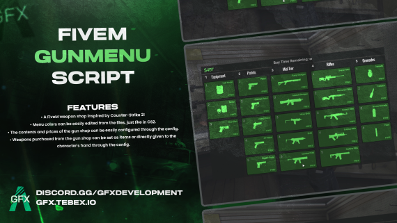 GFX GunMenu for FiveM