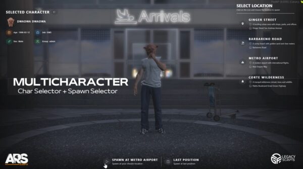 FREE Multicharacter And Spawn Selector Combo FREE Multicharacter And Spawn Selector Combo