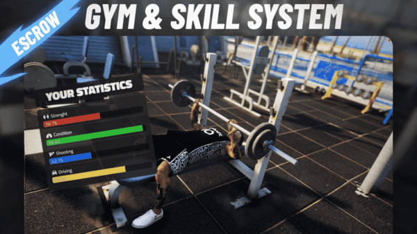 FiveM GYM Script & SKILLS FiveM GYM Script & SKILLS