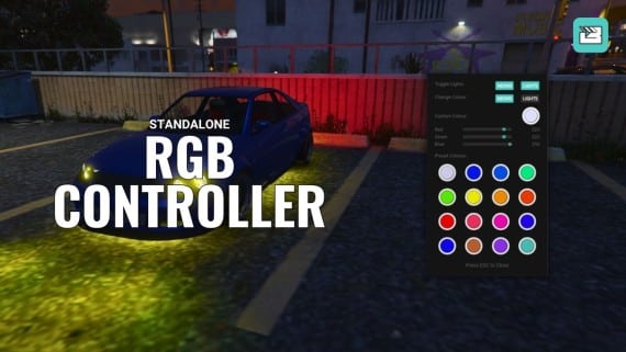 RGB Controller | Vehicle Neon Controller RGB Controller | Vehicle Neon Controller