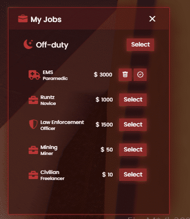 QBCore Multijob System QBCore Multijob System