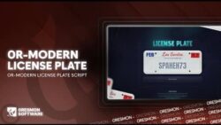 Tebex Vehicle Plate Customizer
