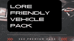 FiveM Lore Friendly Cars Pack 200+ Vehicles